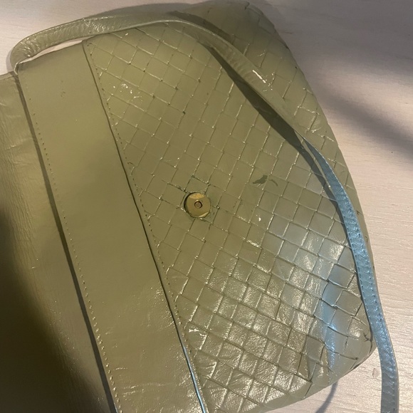 Bottega purse repainted jn sage - Picture 4 of 8